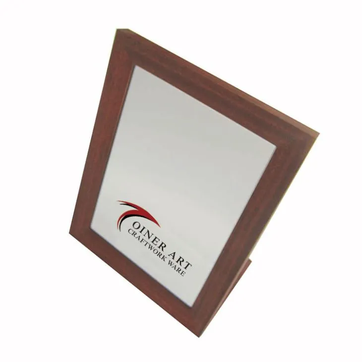 Л-схапед Бровн Воод Матт Папер Миррор